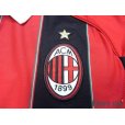 Photo6: AC Milan 2012-2013 Home Long Sleeve Shirt #92 El Shaarawy