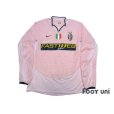 Photo1: Juventus 2003-2004 Away Long Sleeve Shirt Scudetto Patch/Badge (1)