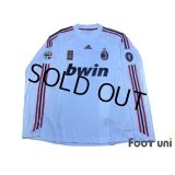 AC Milan 2008-2009 Away Player Long Sleeve Shirt #22 Kaka FIFA Club World Cup Champions Patch w/tags