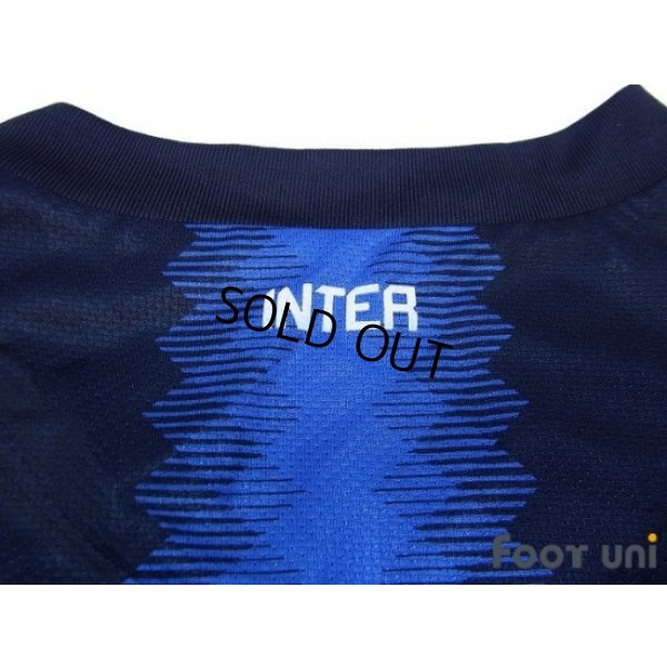 Photo7: Inter Milan 2010-2011 Home Long Sleeve Shirt Scudetto Patch/Badge