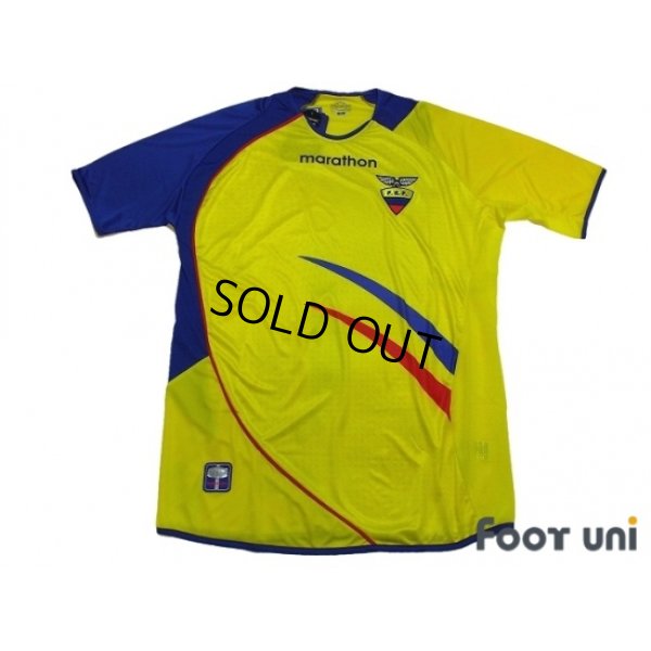 Photo1: Ecuador 2006 Home Shirt w/tags