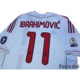 Photo4: AC Milan 2011-2012 Home Shirt #11 Ibrahimovic Tim Cup Patch/Badge w/tags