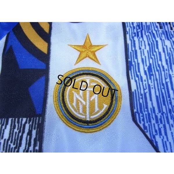Photo6: Inter Milan 1995-1996 Away Shirt #6 Roberto Carlos