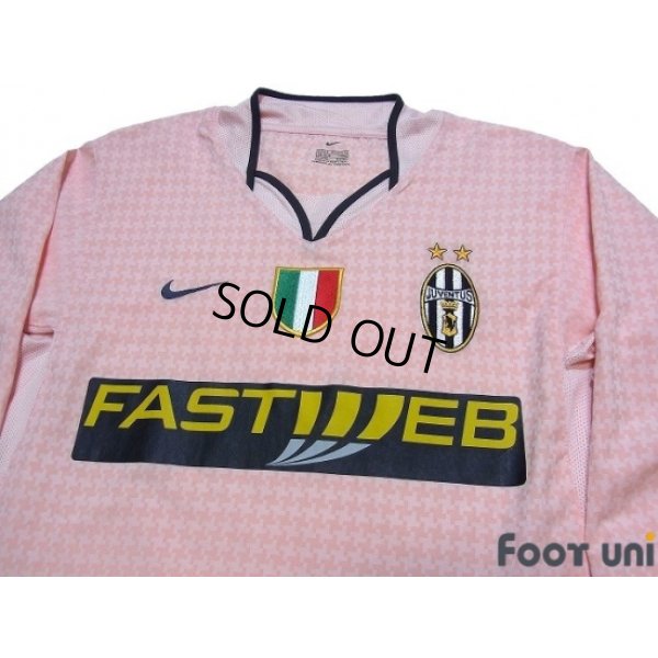 Photo3: Juventus 2003-2004 Away Long Sleeve Shirt Scudetto Patch/Badge