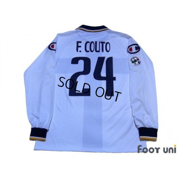Photo2: Parma 2005-2006 Home Long Sleeve Shirt #24 F.Couto Lega Calcio Serie A Tim Patch/Badge
