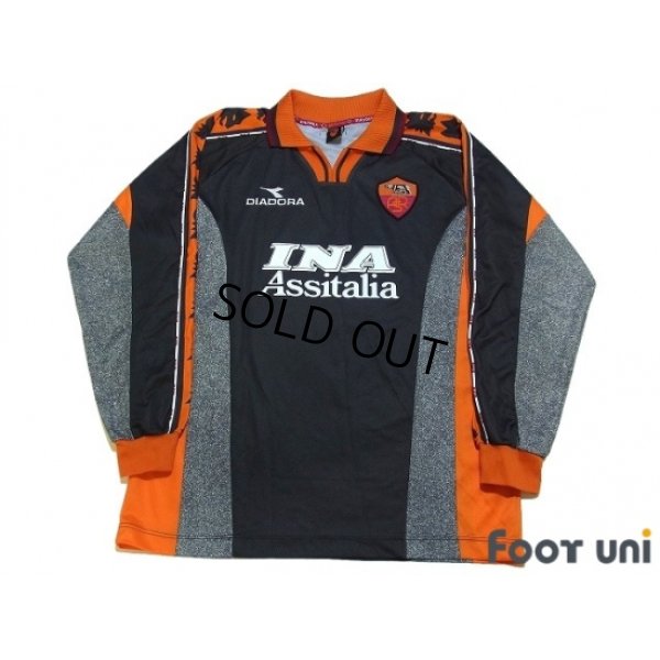 Photo1: AS Roma 1998-1999 3RD Long Sleeve Shirt