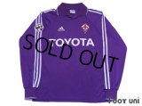 Fiorentina 2004-2005 Home Long Sleeve Shirt #11 Miccoli Lega Calcio Serie A Patch/Badge