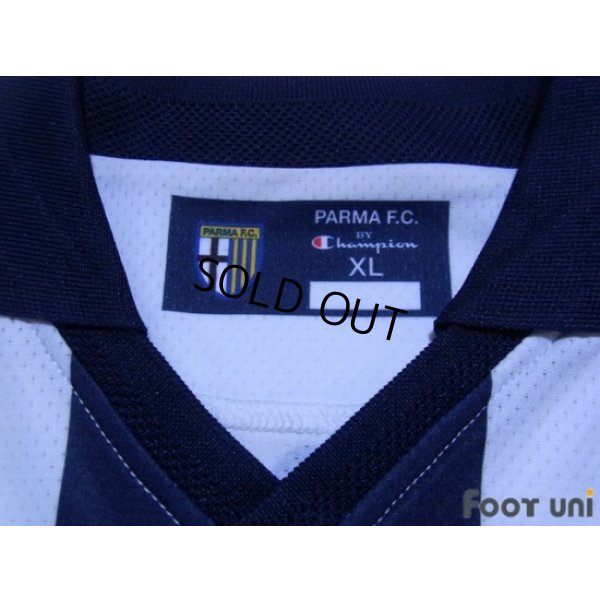 Photo5: Parma 2005-2006 Home Long Sleeve Shirt #24 F.Couto Lega Calcio Serie A Tim Patch/Badge