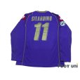 Photo2: Fiorentina 2008-2009 Home Long Sleeve Shirt #11 Gilardino Lega Calcio Serie A Tim Patch/Badge (2)