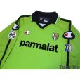 Photo3: Parma 2003-2004 GK Long Sleeve Shirt  #34 Amelia Lega Calcio Serie A Tim Patch/Badge + 90th Anniversary 1913-2003 Patch/Badge