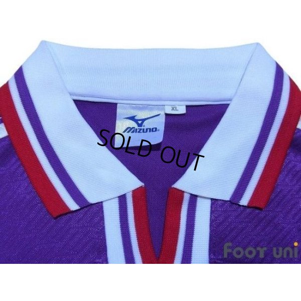 Photo5: Fiorentina 2001-2002 Home Long Sleeve Shirt #38 Bartolucci Lega Calcio Patch/Badge + Coppa Italia Patch/Badge