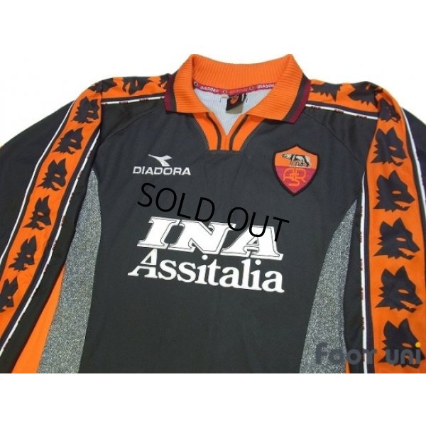 Photo3: AS Roma 1998-1999 3RD Long Sleeve Shirt