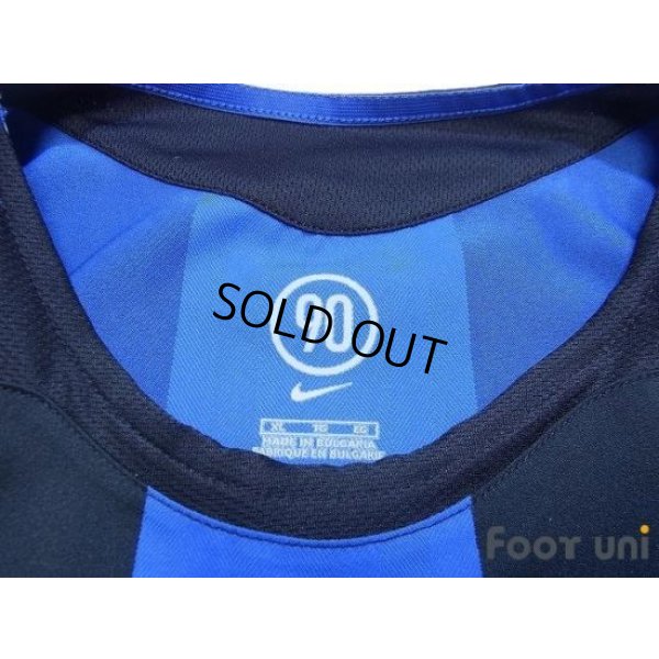 Photo4: Inter Milan 2005-2006 Home Long Sleeve Shirt