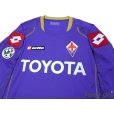 Photo3: Fiorentina 2008-2009 Home Long Sleeve Shirt #11 Gilardino Lega Calcio Serie A Tim Patch/Badge