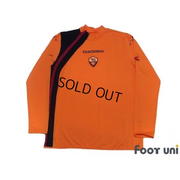 Photo1: AS Roma 2005-2006 Away Long Sleeve Shirt