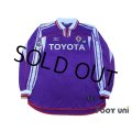 Fiorentina 2001-2002 Home Long Sleeve Shirt #38 Bartolucci Lega Calcio Patch/Badge + Coppa Italia Patch/Badge