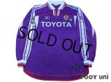 Fiorentina 2001-2002 Home Long Sleeve Shirt #38 Bartolucci Lega Calcio Patch/Badge + Coppa Italia Patch/Badge