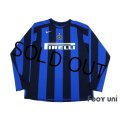 Inter Milan 2005-2006 Home Long Sleeve Shirt