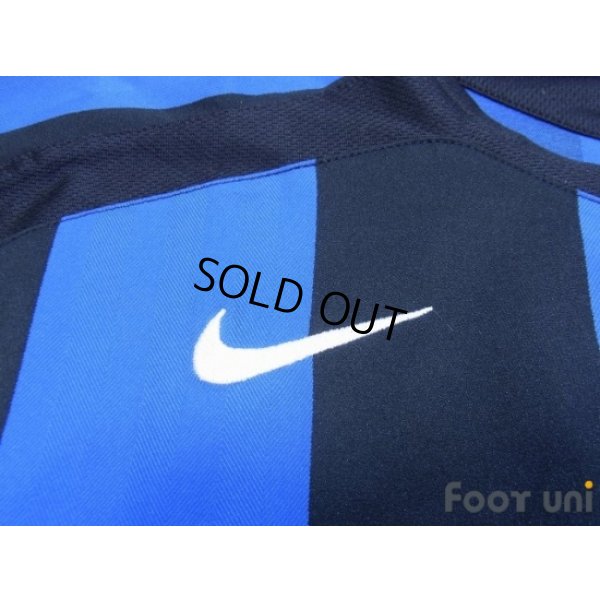 Photo6: Inter Milan 2005-2006 Home Long Sleeve Shirt