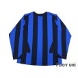 Photo2: Inter Milan 2005-2006 Home Long Sleeve Shirt (2)