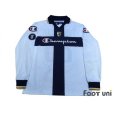 Photo1: Parma 2004-2005 Home Long Sleeve Shirt #26 Ferronetti UEFA Cup Patch/Badge (1)