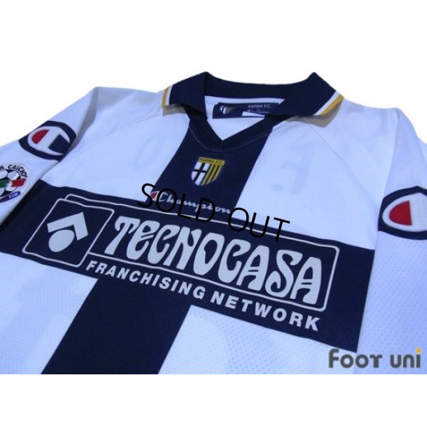 Photo3: Parma 2005-2006 Home Long Sleeve Shirt #24 F.Couto Lega Calcio Serie A Tim Patch/Badge