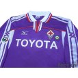 Photo3: Fiorentina 2001-2002 Home Long Sleeve Shirt #38 Bartolucci Lega Calcio Patch/Badge + Coppa Italia Patch/Badge