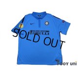 Inter Milan 2014-2015 3RD Shirt #55 Nagatomo UEFA Europa League + Respect Patch/Badge w/tags