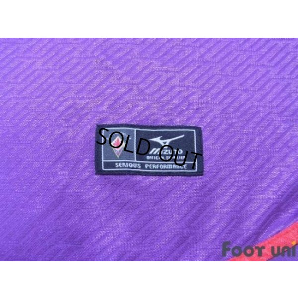 Photo6: Fiorentina 2001-2002 Home Long Sleeve Shirt #38 Bartolucci Lega Calcio Patch/Badge + Coppa Italia Patch/Badge