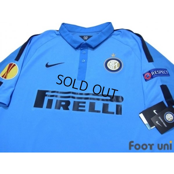 Photo3: Inter Milan 2014-2015 3RD Shirt #55 Nagatomo UEFA Europa League + Respect Patch/Badge w/tags