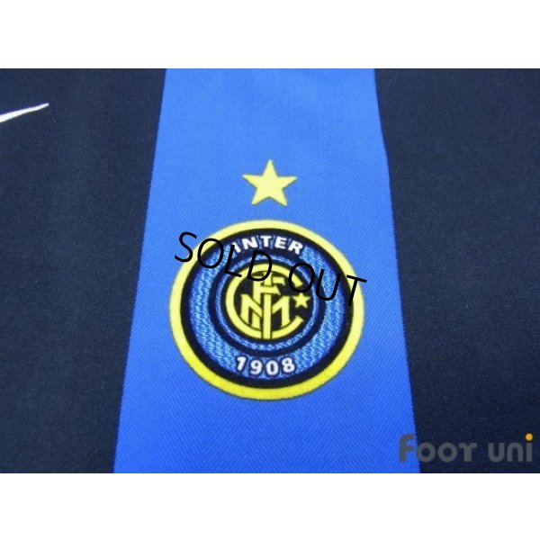Photo5: Inter Milan 2005-2006 Home Long Sleeve Shirt