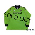 Parma 2003-2004 GK Long Sleeve Shirt  #34 Amelia Lega Calcio Serie A Tim Patch/Badge + 90th Anniversary 1913-2003 Patch/Badge