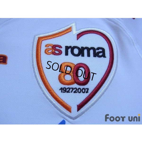 Photo4: AS Roma 2007-2008 Away Shirt 80th Anniversary Patch/Badge Coppa Italia Patch/Badge w/tags