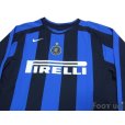 Photo3: Inter Milan 2005-2006 Home Long Sleeve Shirt