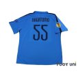 Photo2: Inter Milan 2014-2015 3RD Shirt #55 Nagatomo UEFA Europa League + Respect Patch/Badge w/tags (2)