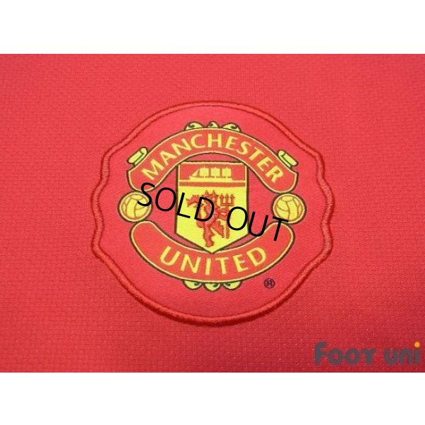 Photo6: Manchester United 2010-2011 Home Long Sleeve Shirt #18 Scholes