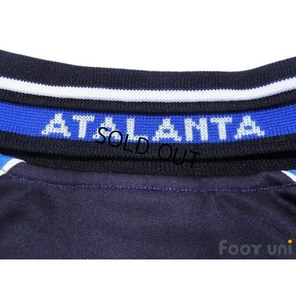 Photo7: Atalanta 2001-2002 Home Long Sleeve Shirt Lega Calcio Patch/Badge