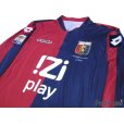 Photo3: Genoa 2013-2014 Home Long Sleeve Shirt #11 Gilardino Serie A Tim Patch/Badge