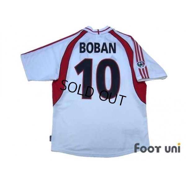 Photo2: AC Milan 2000-2002 Away Shirt #10 Boban Lega Calcio Patch/Badge