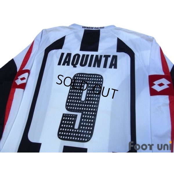 Photo4: Udinese 2005-2006 Cup Long Sleeve Shirt #9 Iaquinta w/tags