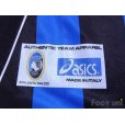 Photo6: Atalanta 2001-2002 Home Long Sleeve Shirt Lega Calcio Patch/Badge