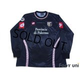 Palermo 2002-2003 Away Long Sleeve Shirt #4 Morrone Lega Calcio Patch/Badge