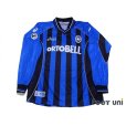 Photo1: Atalanta 2001-2002 Home Long Sleeve Shirt Lega Calcio Patch/Badge (1)