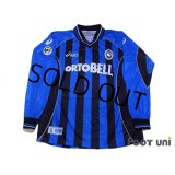 Atalanta 2001-2002 Home Long Sleeve Shirt Lega Calcio Patch/Badge