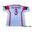 Photo2: Bari 1999-2000 Home Shirt #3 Del Grosso Lega Calcio Patch/Badge (2)