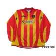 Photo1: Lecce 2005-2006 Home Long Sleeve Shirt (1)