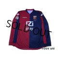 Genoa 2013-2014 Home Long Sleeve Shirt #11 Gilardino Serie A Tim Patch/Badge
