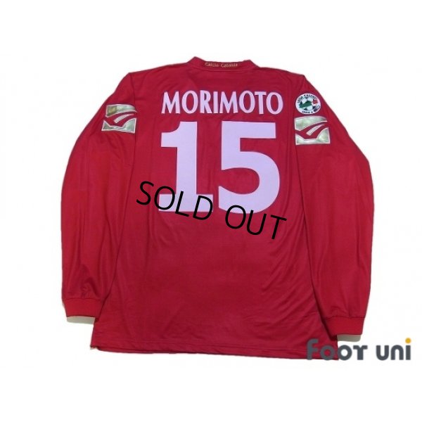 Photo2: Catania 2009-2010 3RD Long Sleeve Shirt #15 Morimoto Lega Calcio Serie A Tim Patch/Badge