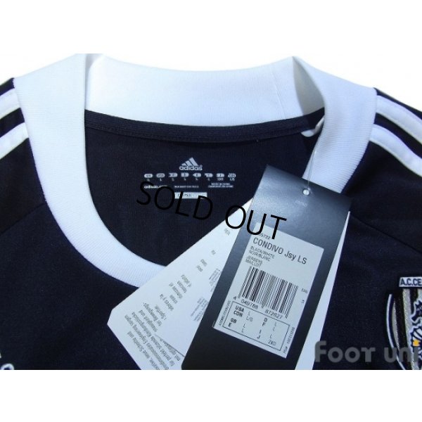 Photo5: Cesena 2010-2011 Away Authentic Long Sleeve Shirt #5 Nagatomo Serie A Tim Patch/Badge