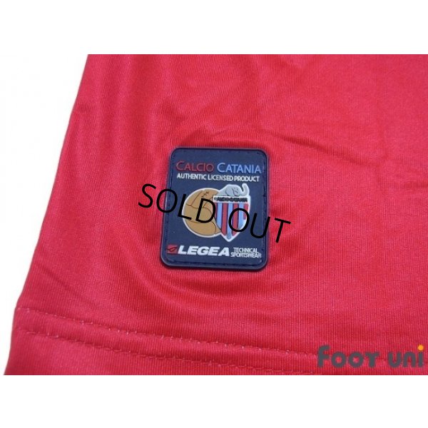 Photo7: Catania 2009-2010 3RD Long Sleeve Shirt #15 Morimoto Lega Calcio Serie A Tim Patch/Badge